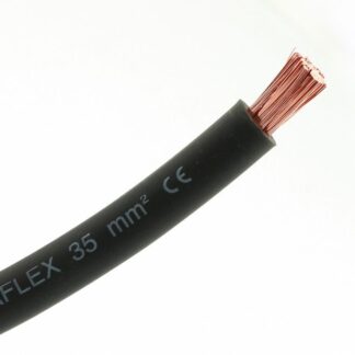 Batterikabel 25mm2 - Sort