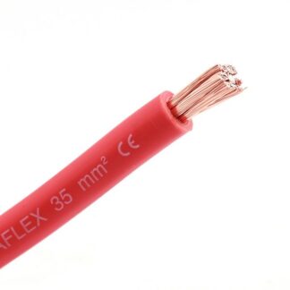 Batterikabel 25mm2 - Rød