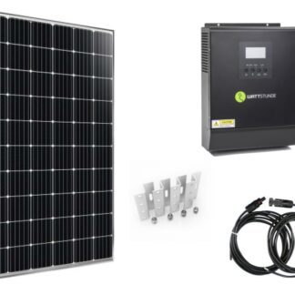 WATTSTUNDE Solcellepakke Hytte (Liten) 12V 1000W