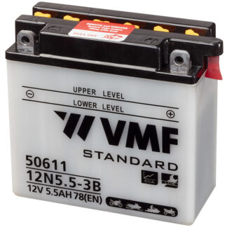 VMF MC Batteri 12V 5,5AH 78CCA (137x61x131) +høyre | 12N5,5-3B