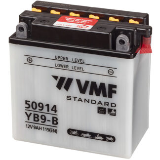 VMF MC Batteri 12V 9AH 115CCA (137x76x134) +venstre | YB9-B