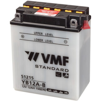 VMF MC Batteri 12V 12AH 150CCA (135x81x161) +venstre | YB12A-B