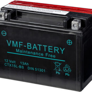 VMF YTX15L-BS MC Batteri 12V 13AH 230CCA (175x87x130) +høyre