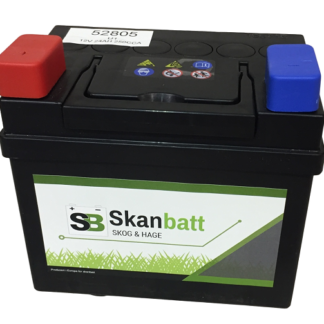 SKANBATT Plenklipper Batteri 12V 28AH 240CCA (186x130x171mm) +venstre