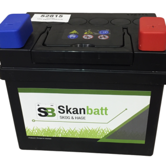 SKANBATT Plenklipper Batteri 12V 28AH 240CCA (186x130x171mm) +høyre