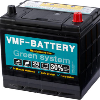 VMF Startbatteri 12V 60AH 480CCA (230x172x200/220) +høyre B1