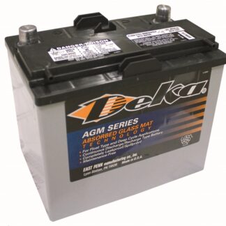 DEKA AGM Startbatteri 12V 31AH 320CCA (213x130x187) +høyre (Miata)