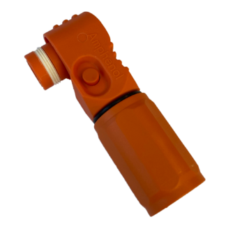 Amphenol kobling 8,0mm positiv (rød)