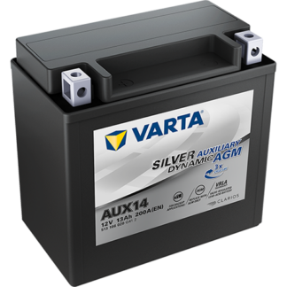 VARTA AGM AUX Batteri 12V 13AH 200CCA (150x87x146mm) +venstre AUX14 (513106020)