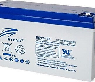 RITAR GEL Deep Cycle Batteri 12V 150AH (483x170x241mm) +venstre