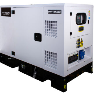 HYUNDAI DHY11KSEm Diesel strømaggregat 11kVA 230V 1-Fase - 1500RPM - Vannkjølt
