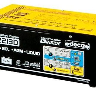 DECA Elektronisk Batterilader 6V/12V/24V 22A (319800)
