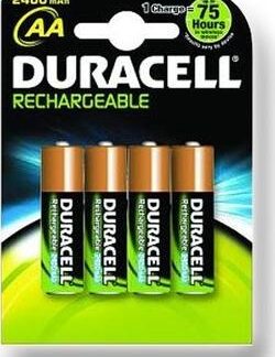 Duracell AA 1,2V 4-pk Oppladbar HR06