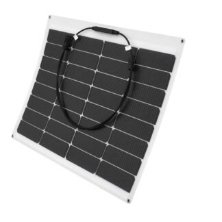 SKANBATT Fleksibelt Solcellepanel Mono 55W - 540x680x3mm NB! B-VARE (VEIL Kr. 1495.-)