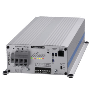 VOTRONIC PB1240 Elektronisk Batterilader 12V 40A - 3 kanaler NB! B-VARE (VEIL Kr. 8995.-)