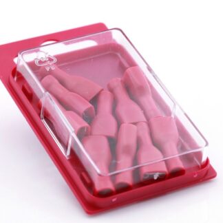 Kabelsko 1541RED - 10stk Blister rød
