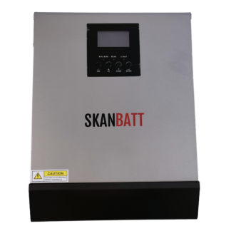 SKANBATT Hybrid inverter 24V 1000VA (2000VA) MPPT 40A (VEIL Kr. 5995.-)
