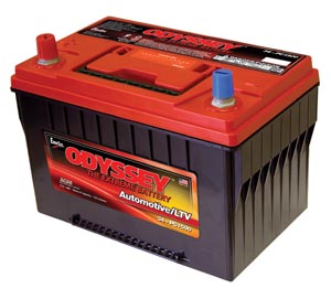 ODYSSEY 34-PC1500 AGM Batteri 12V 68AH 850CCA (276x172x202mm) +venstre