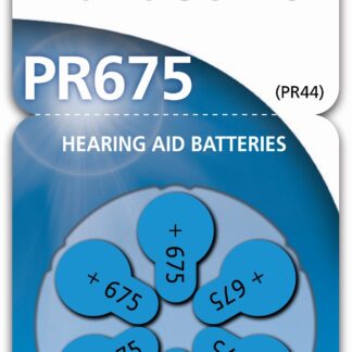 PANASONIC Høreapparatbatteri PR675 - 6pk