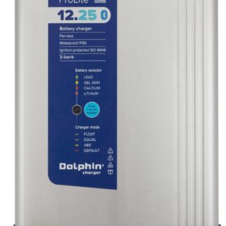 DOLPHIN 12V 25A Batterilader - Bluetooth - IP65 - 3 kanaler (VEIL Kr. 3995.-)