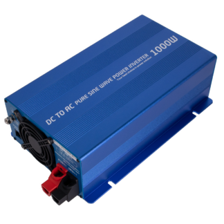INVERTER 12V 1000W Ren sinus m/fjernkontroll (VEIL Kr. 3995.-)