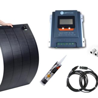WATTSTUNDE Fleksibel Solcellepakke 180W MPPT