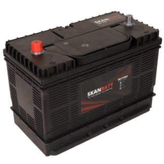 SKANBATT Fritidsbatteri 12V 115AH 800CCA (330x172x222/242mm) +midtstilt
