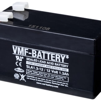VMF 12V 1,3AH AGM Batteri (Tilsvarer Ritar RT1213)