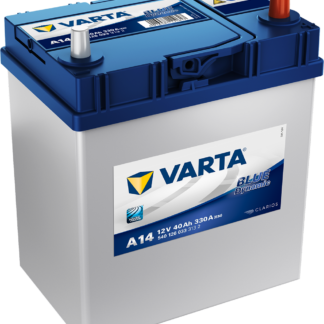 VARTA Blue Dynamic Batteri 12V 40AH 330CCA (187x127x200/227mm) +høyre A14