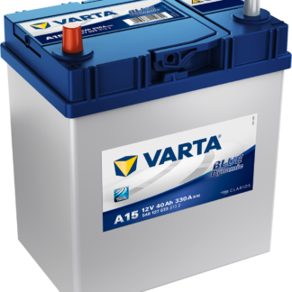 VARTA Blue Dynamic Batteri 12V 40AH 330CCA (187x127x200/227) +venstre A15
