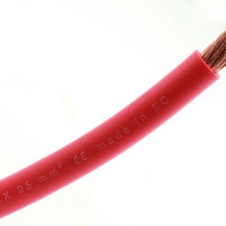 Batterikabel 120 mm2 - Rød - 10 meter