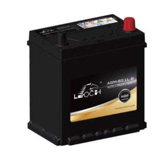 Leoch AGM Batteri 12V 40Ah 330CCA (206x142x224mm) + Høyre