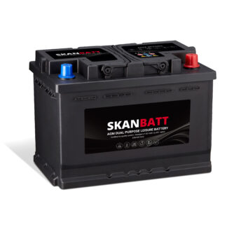 SKANBATT AGM Dual Purpose 12V 70AH 720CCA/850CA (278x175x190mm) +H