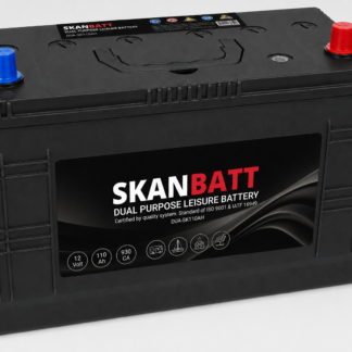 SKANBATT Dual Purpose 12V 110AH 960CA (352x175x227mm) +R